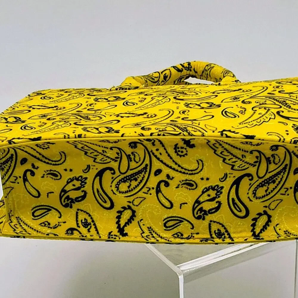 Bandana print canvas medium tote